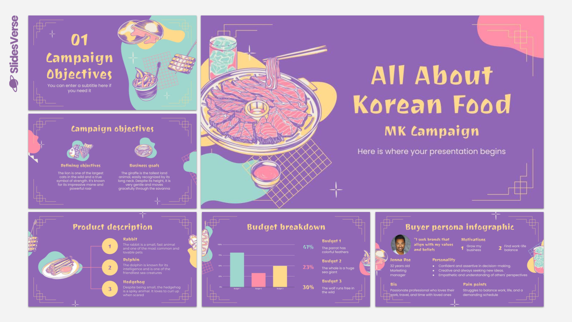 All About Korean Food MK Campaign